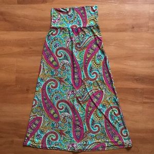 Azules Maxi Skirt. Size Small.